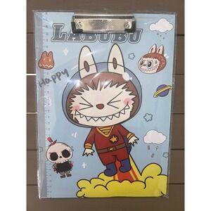 Labubu Clipboard Cute Cartoon Space Astronaut Design Fun Stationery